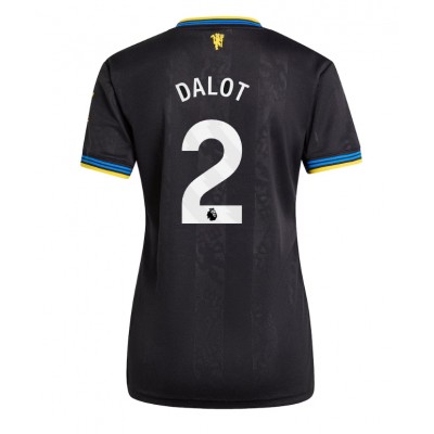 Manchester United Diogo Dalot #2 Rezervni Dres za Ženska 2025-26 Kratak Rukav Manchester United Diogo Dalot #2 Rezervni Dres za Ženska 2025-26 Kratak Rukav